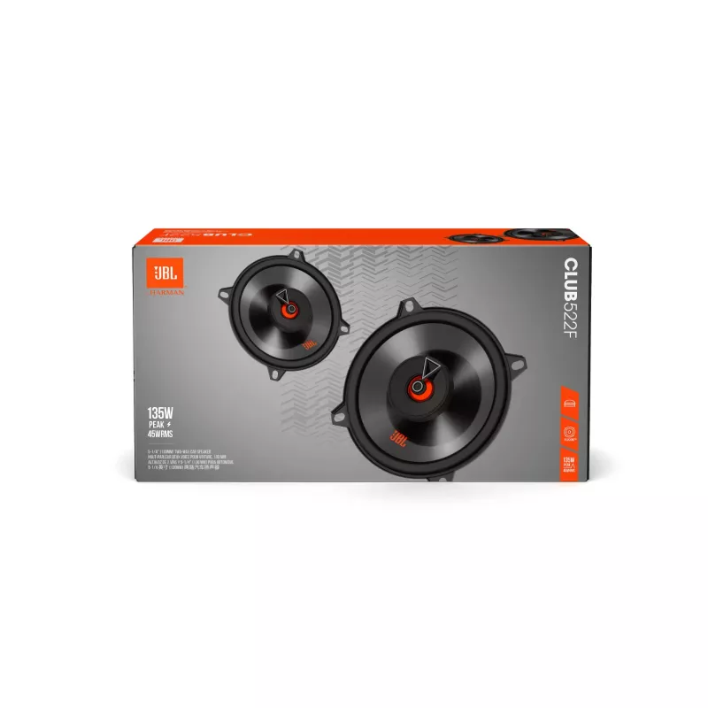 JBL Club 522F automobilinė kolonėlė Apvali 2 krypčių 135 W 2 vnt.