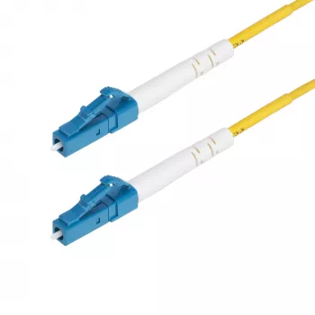 StarTech.com 5 m (16,4 pėdos) LC į LC (UPC) OS2 vienmodis simpleksinis šviesolaidinis kabelis, 9/125 µm, 40G/100G, nejautrus lenkimui, maži įterpimo nuostoliai – LSZH šviesolaidinis sujungimo laidas