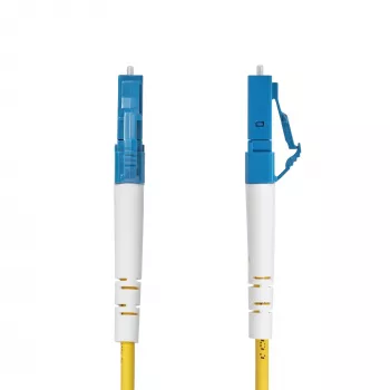 StarTech.com 5 m (16,4 pėdos) LC į LC (UPC) OS2 vienmodis simpleksinis šviesolaidinis kabelis, 9/125 µm, 40G/100G, nejautrus lenkimui, maži įterpimo nuostoliai – LSZH šviesolaidinis sujungimo laidas