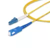 StarTech.com 1 m ilgio LC prie SC (UPC) OS2 vienmodis simpleksinis šviesolaidinis kabelis, 9/125 µm, 40G/100G, nejautrus lenkimui, maži įterpimo nuostoliai – LSZH šviesolaidinis jungiamasis laidas