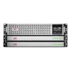 APC Smart-UPS On-Line, 1500VA, Rackmount 3U, 230V, 8x C13 IEC išvestys, SmartSlot, išplėstas veikimo laikas, su bėgių rinkiniu, su ličio jonų išorine baterija