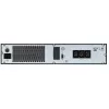 APC Easy UPS On-Line, 1000VA/800W, stovo montavimo 2U, 230V, 3x IEC C13 lizdai, išmanusis kortelės lizdas, LCD, be montavimo bėgelių rinkinio