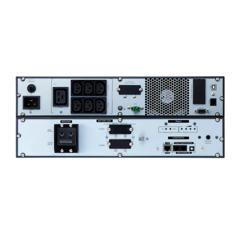 APC Easy UPS On-Line 3kVA Lithium-ion Rack/Tower 4U 230V 7 išėjimų