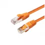 Microconnect SSTP6005O tinklo kabelis oranžinis 0,5 m Cat6 S/FTP (S-STP)