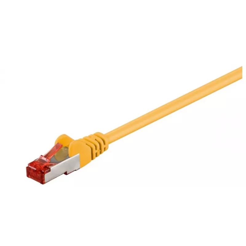 Microconnect SSTP650Y geltonas tinklo kabelis 50 m Cat6 S/FTP (S-STP)