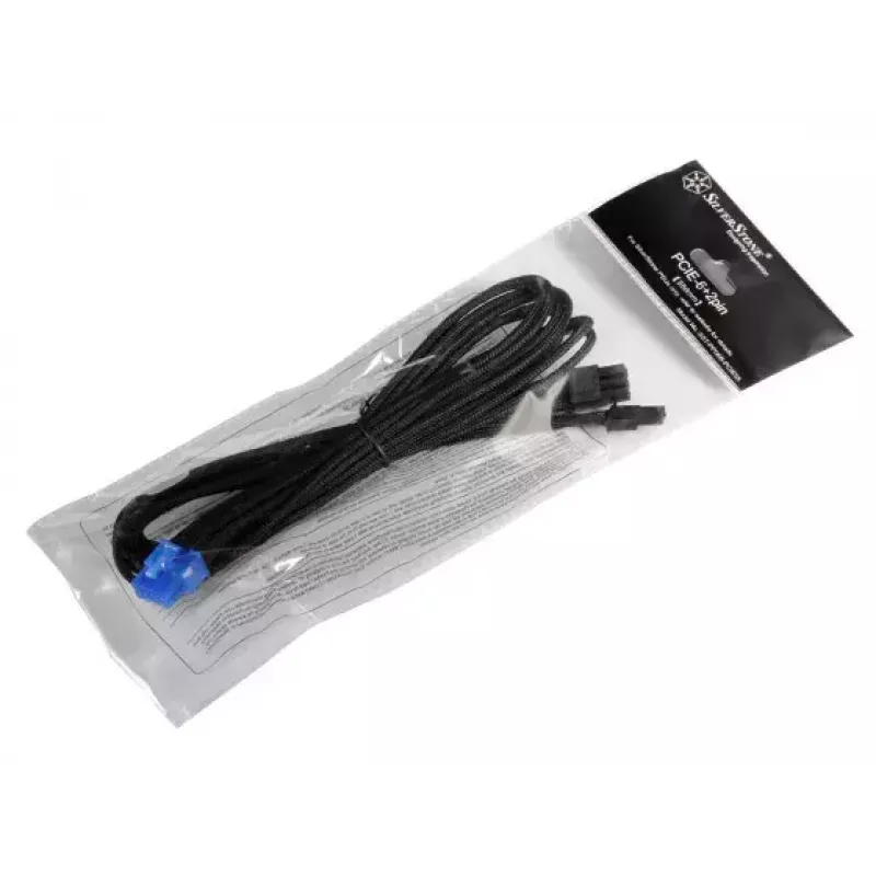PCI-E 8 kontaktų laidas Sidabrinėstone PP06B-PCIE55