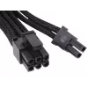 PCI-E 8 kontaktų laidas Sidabrinėstone PP06B-PCIE55