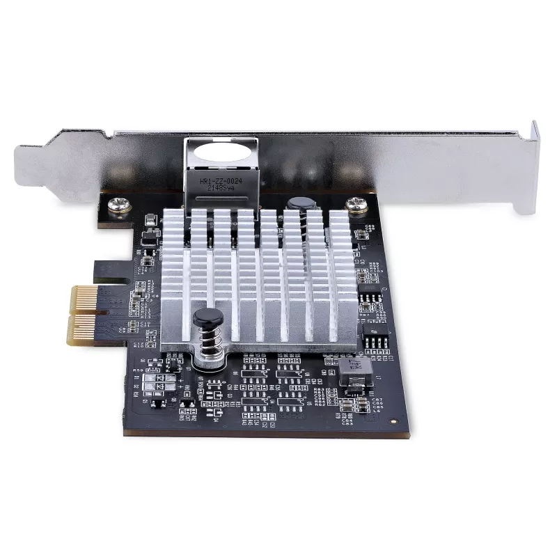 StarTech.com 1 prievado 10 Gbps PCIe tinklo adapterio kortelė, tinklo kortelė kompiuteriui / serveriui, šešių greičių PCIe eterneto kortelė su „Jumbo Frame“ palaikymu, NIC / LAN sąsajos kortelė, 10GBASE-T ir NBASE-T
