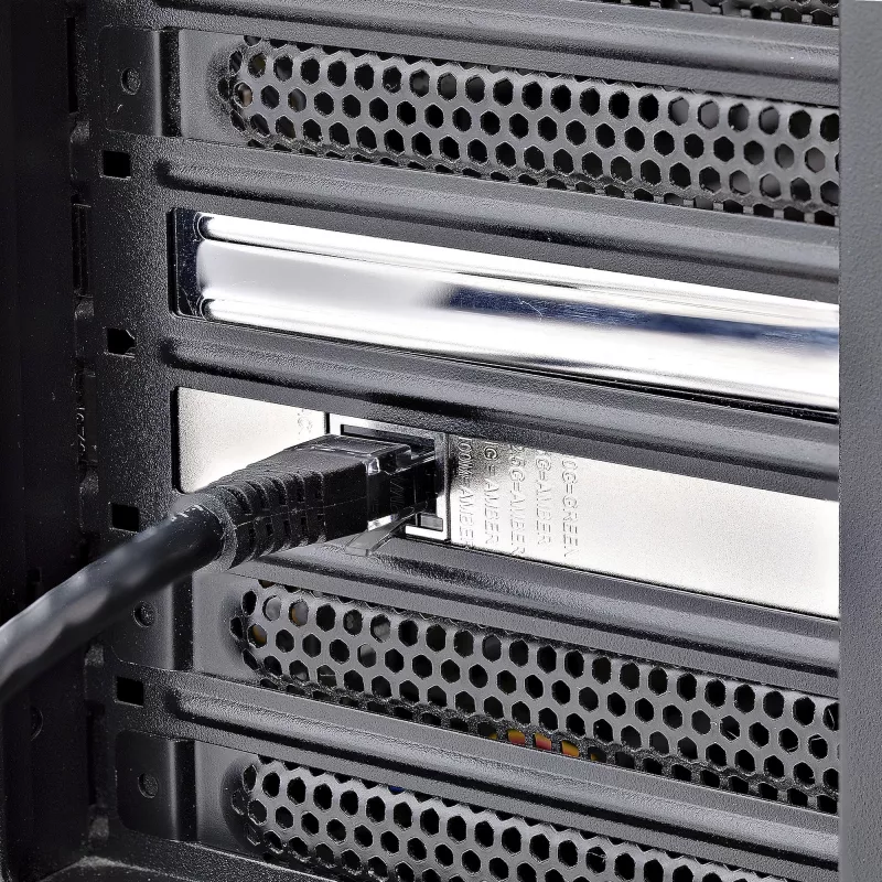 StarTech.com 1 prievado 10 Gbps PCIe tinklo adapterio kortelė, tinklo kortelė kompiuteriui / serveriui, šešių greičių PCIe eterneto kortelė su „Jumbo Frame“ palaikymu, NIC / LAN sąsajos kortelė, 10GBASE-T ir NBASE-T