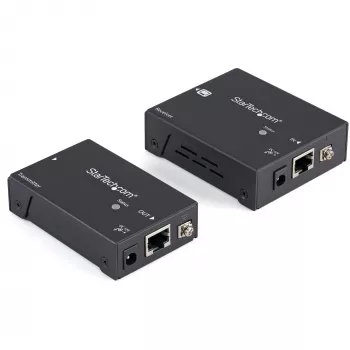 StarTech.com HDMI per CAT5e HDBaseT ilgintuvas - 4K - TAA, 4096 x 2160 pikselių, AV siųstuvas ir imtuvas, 100 m, juoda