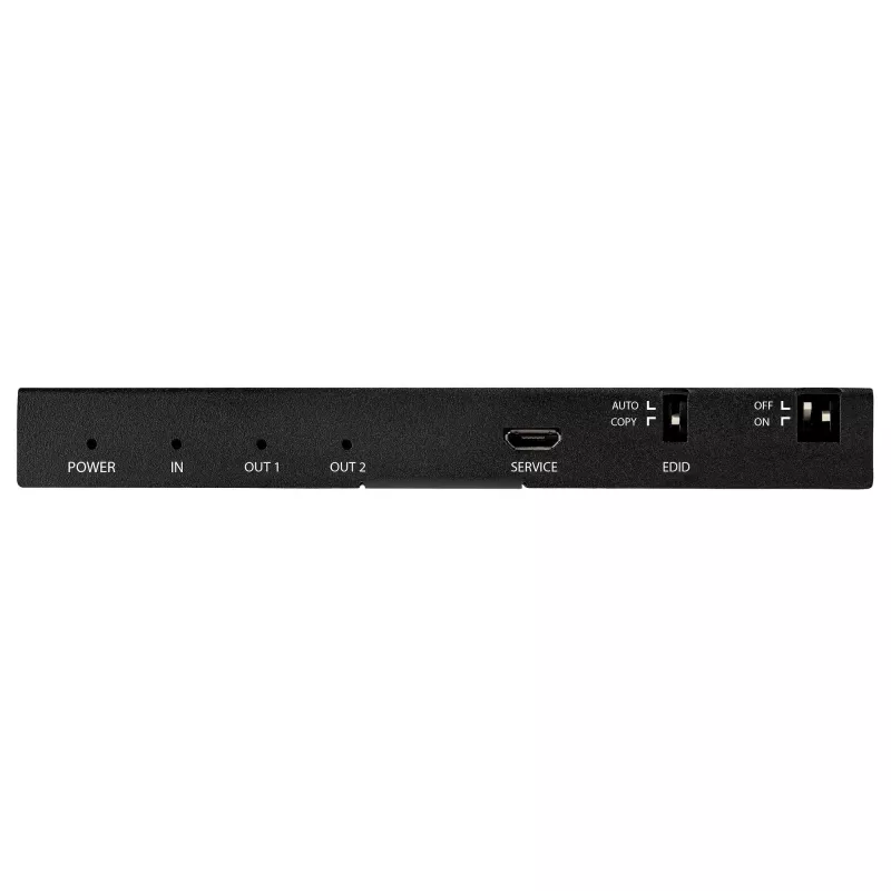 StarTech.com 2 prievadų HDMI skirstytuvas (1x2) - 4K 60Hz UHD HDMI 2.0 garso ir vaizdo skirstytuvas su keitikliu ir garso ištraukikliu (3,5 mm/SPDIF) - dvigubas HDMI skirstytuvas (1 įėjimas, 2 išėjimai) - EDID kopijavimas - TV/projektorius
