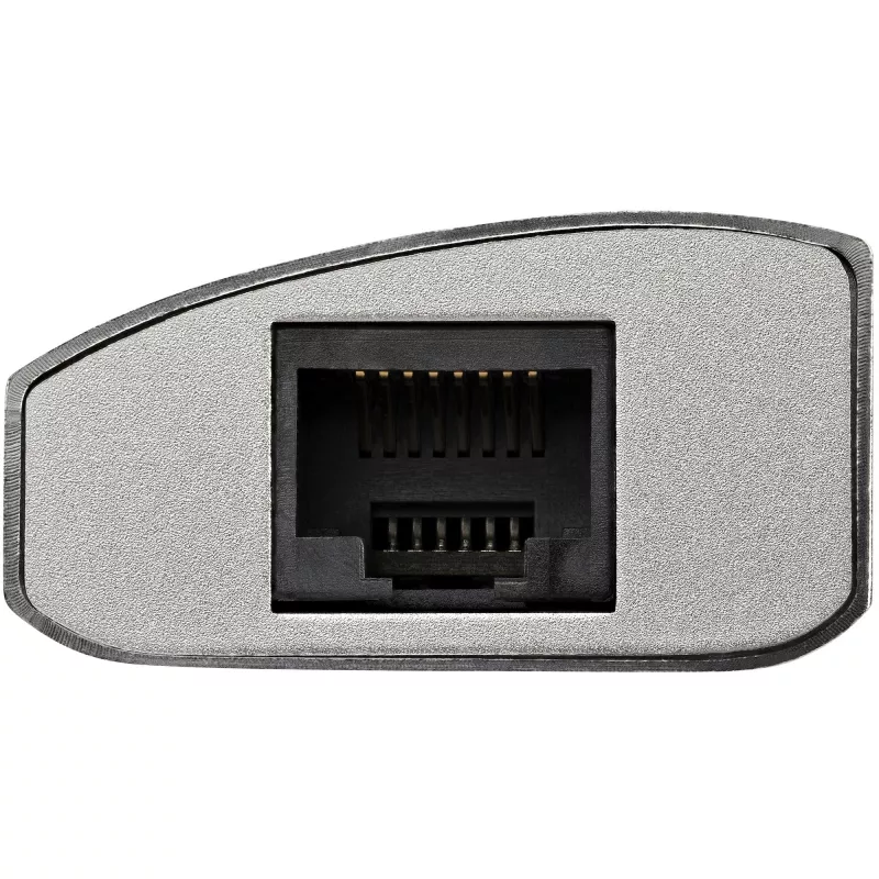 StarTech.com 3 prievadų nešiojamas USB 3.0 šakotuvas su Gigabit Ethernet – įmontuotas kabelis~3 prievadų nešiojamas USB 3.0 šakotuvas su Gigabit Ethernet – 5 Gbps – įmontuotas kabelis