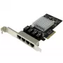 StarTech.com 4 prievadų Gigabit Ethernet tinklo plokštė – PCI Express, Intel I350 NIC
