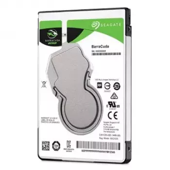 “Seagate Barracuda 2,5 colio vidinis standusis diskas 500 GB 5400 RPM 128 MB 2,5 colio Serial ATA III”