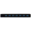 “StarTech.com” 7 prievadų USB 3.0 šakotuvas su specialiais įkrovimo prievadais – 2 x 2,4 A prievadai~7 prievadų USB 3.0 šakotuvas (5 Gb/s) su specialiais įkrovimo prievadais – 2 x 2,4 A prievadai