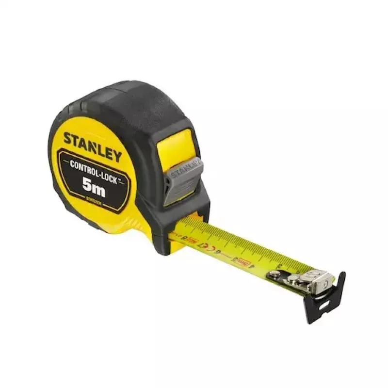 Matavimo juosta Stanley STHT37231-0 5 m juoda geltona plotis 90 mm gylis 50 mm aukštis 150 mm