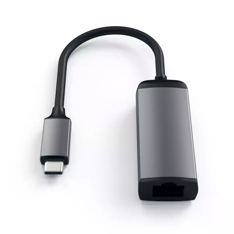 Sąsajos adapteris Satechi ST-TCENM — pilkas, 23,1 × 62,9 × 13,9 mm, 1 vnt., suderinamas su Windows/Chrome OS/macOS