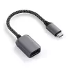 USB laidas Satechi ST-UCATCM USB C į USB A, USB 3.2 Gen 1 (5 Gbps), Pilka