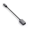 USB laidas Satechi ST-UCATCM USB C į USB A, USB 3.2 Gen 1 (5 Gbps), Pilka