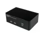 StarTech.com 2 prievadų dvigubas DisplayPort USB KVM jungiklis su garsu ir USB 2.0 šakotuvu