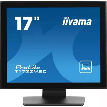iiyama ProLite T1732MSC-B1SAG kompiuterio monitorius 43,2 cm (17 colių) 1280 x 1024 pikselių Full HD LED jutiklinis ekranas stalinis juodas