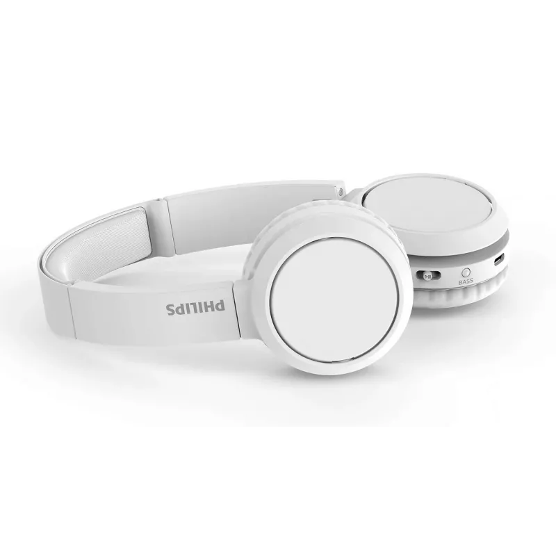 Philips 4000 serijos TAH4205WT/00 ausinės / laisvų rankų įranga Belaidės Ant galvos Skambučiai / Muzika USB Type-C Bluetooth Balta