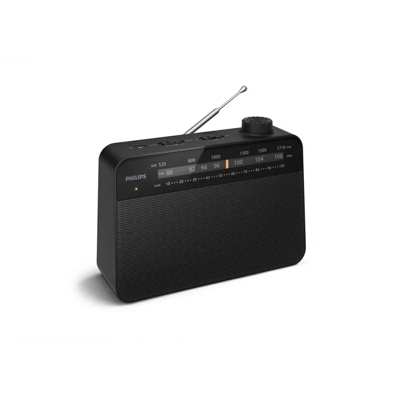 Nešiojamasis radijo imtuvas Philips TAR2509/10 Analoginis AM FM Juodas