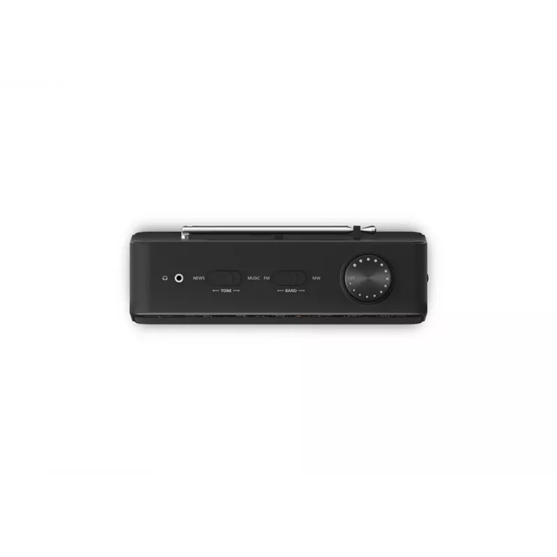 Nešiojamasis radijo imtuvas Philips TAR2509/10 Analoginis AM FM Juodas