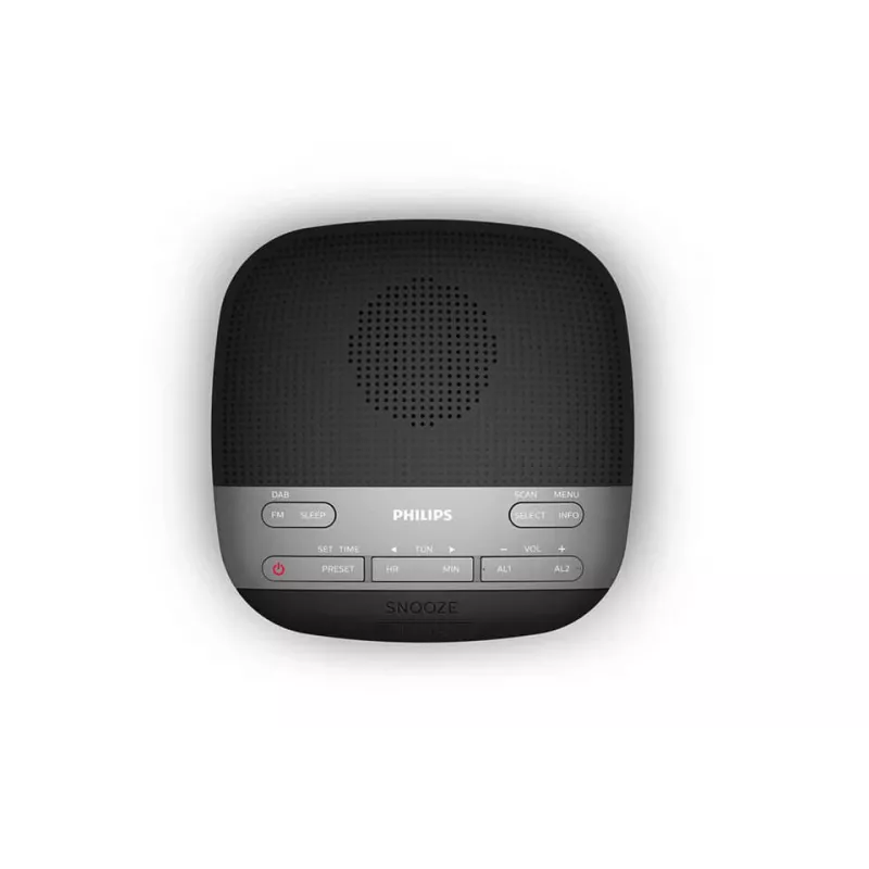 Philips TAR3505/12 radijas Laikrodis Skaitmeninis Juoda, Pilka
