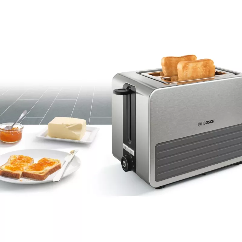 Bosch TAT7S25 skrudintuvas 2 riekėms 1050 W juodas, pilkas