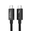 „Microconnect TB4010“ „Thunderbolt“ laidas 1 m 40 Gbit/s juodas