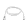 StarTech.com Thunderbolt 3 laidas - 20 Gbps - 1 m - baltas - suderinamas su Thunderbolt, USB ir DisplayPort