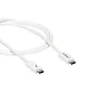 StarTech.com Thunderbolt 3 laidas - 20 Gbps - 1 m - baltas - suderinamas su Thunderbolt, USB ir DisplayPort