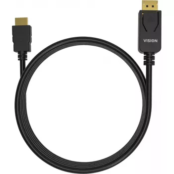 Vaizdo kabelio adapteris Vision TC 1MDPHDMI/BL