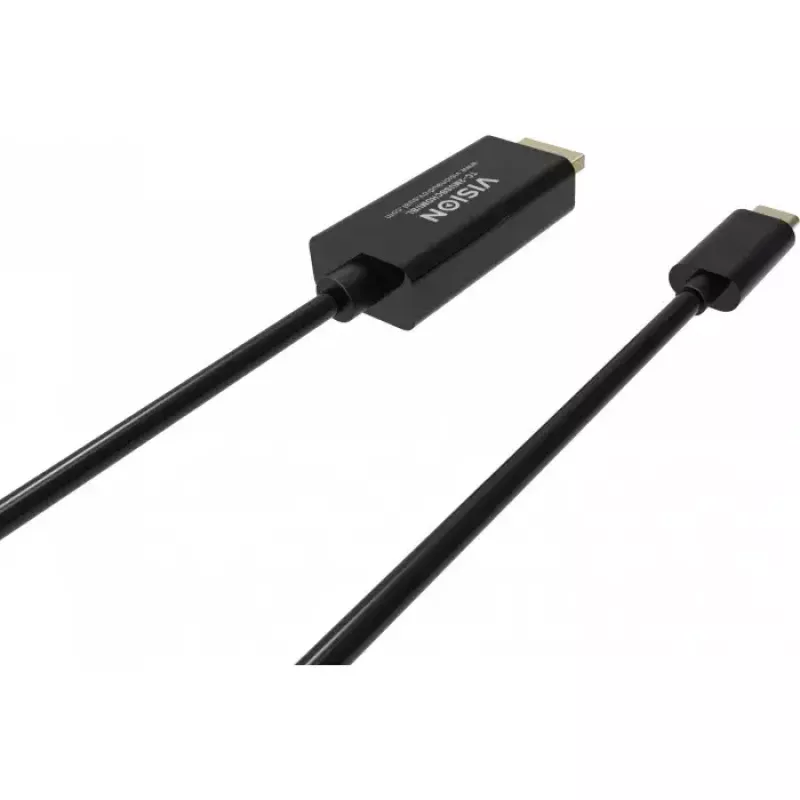 DisplayPort kabelis Vision TC 2MUSBCDP8K/BL 2 m USB Type-C juodas
