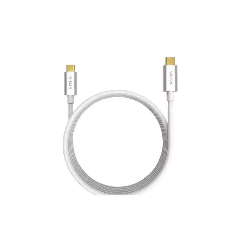 USB laidas Vision TC 4MUSBC 4m USB 3.2 Gen 2 baltas