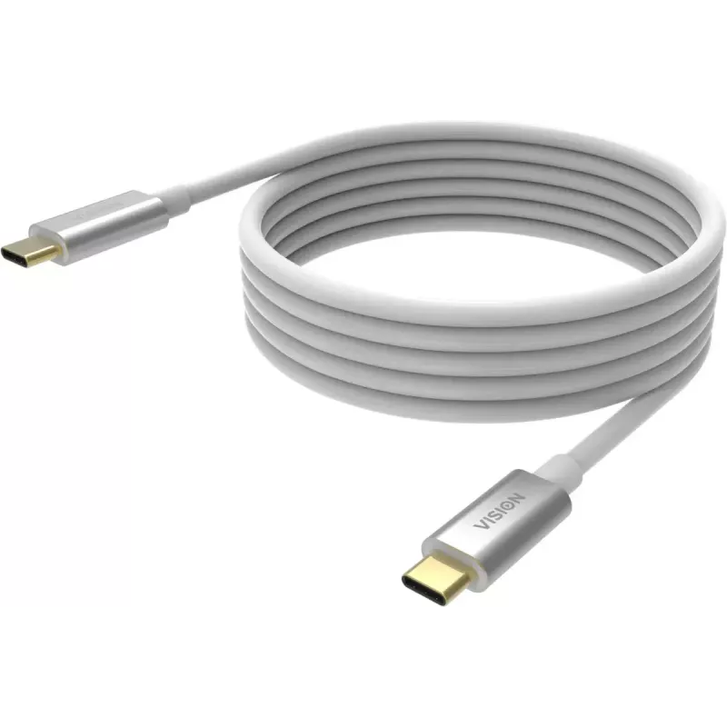 USB laidas Vision TC 4MUSBC 4m USB 3.2 Gen 2 baltas