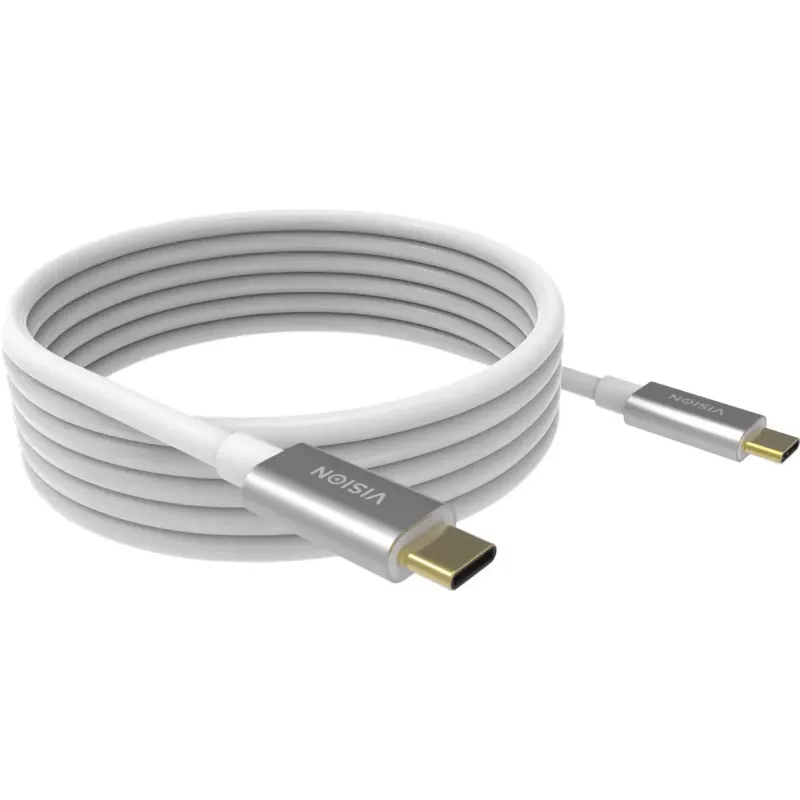 USB laidas Vision TC 4MUSBC 4m USB 3.2 Gen 2 baltas