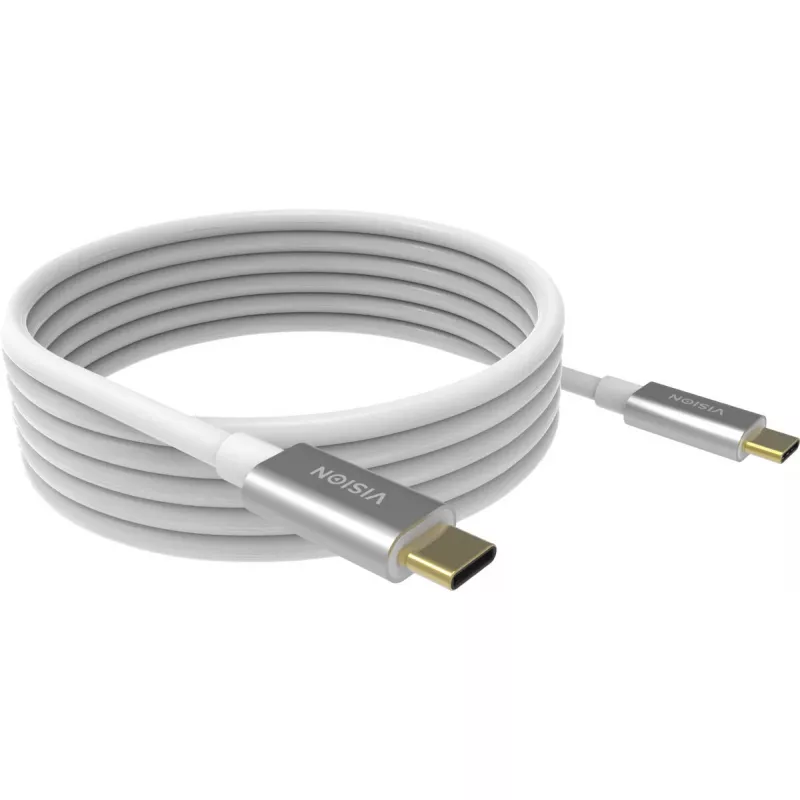 USB laidas Vision TC 4MUSBC 4m USB 3.2 Gen 2 baltas