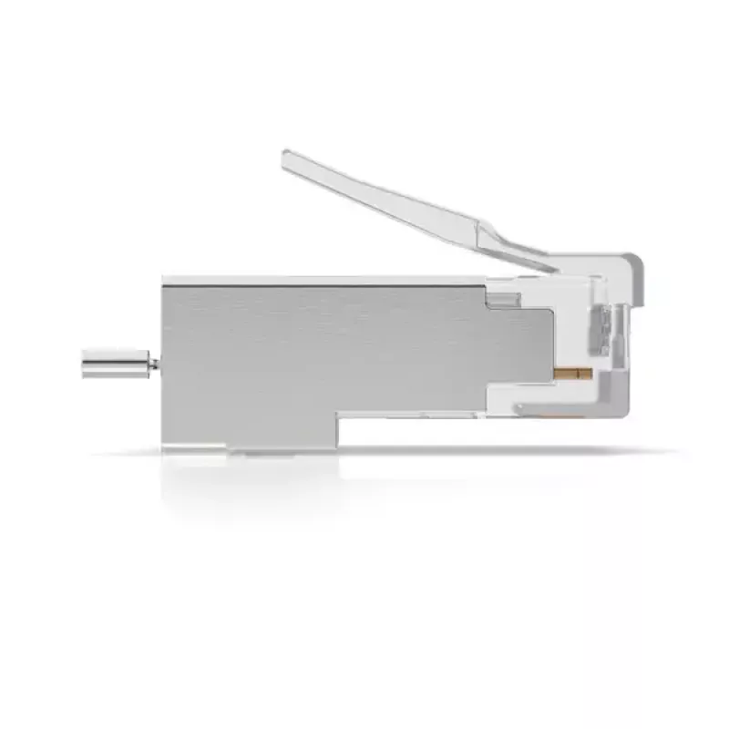 Jungtis RJ45, vyriška, Ubiquiti UISP-Connector-SHD, sidabrinė, 100 vnt.