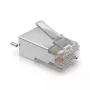 Jungtis RJ45, vyriška, Ubiquiti UISP-Connector-SHD, sidabrinė, 100 vnt.
