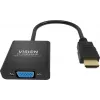 Vaizdo kabelio adapteris Vision TC-HDMIVGA/BL