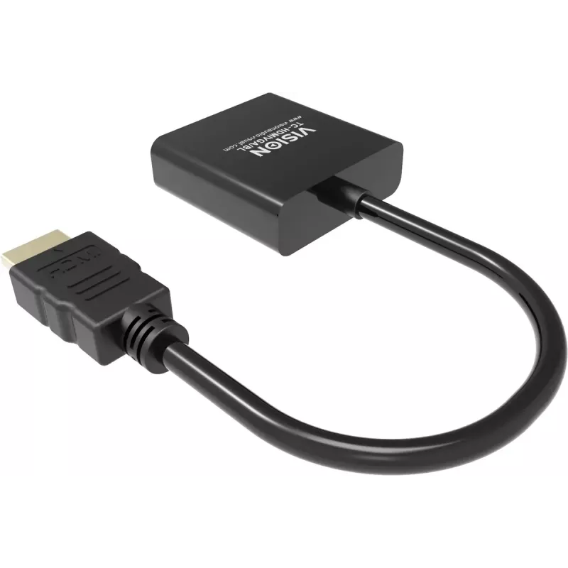 Vaizdo kabelio adapteris Vision TC-HDMIVGA/BL