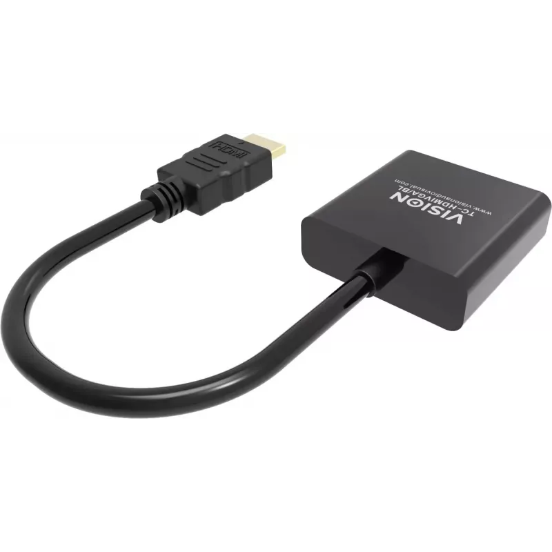 Vaizdo kabelio adapteris Vision TC-HDMIVGA/BL