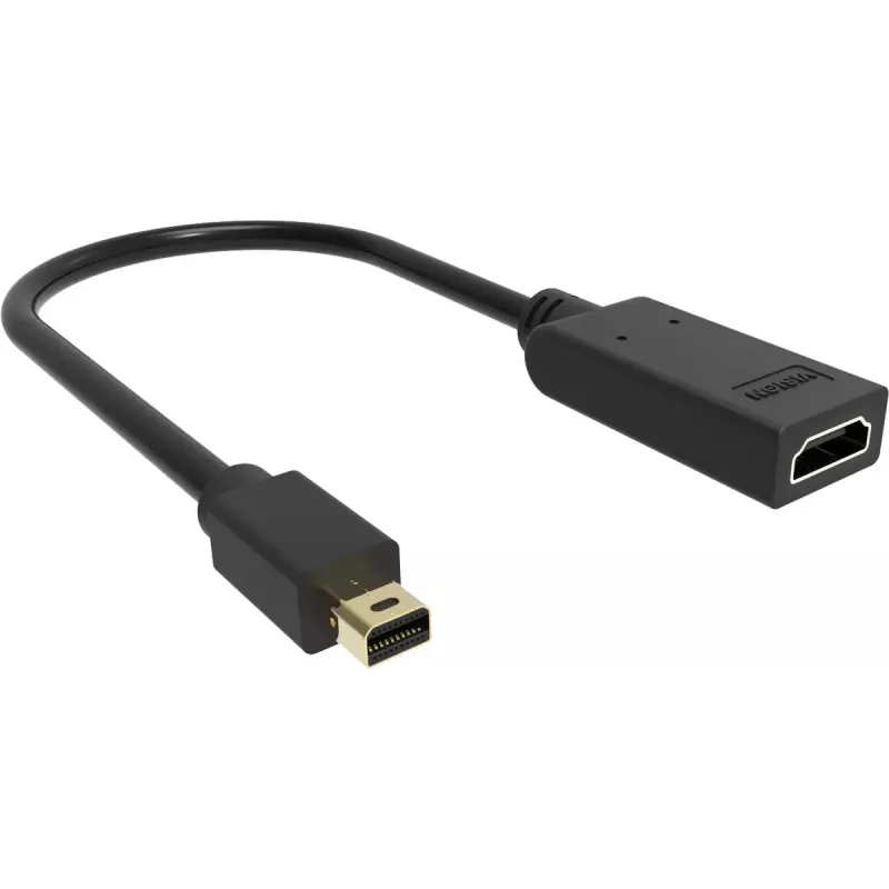 Vaizdo kabelio adapteris Mini DisplayPort HDMI Tipas A VISION TC-MDPHDMI/BL