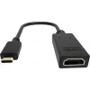 Vaizdo kabelio adapteris USB Type-C HDMI Type A Standard Vision TC-USBCHDMI/BL