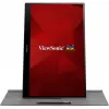 Viewsonic TD1655 kompiuterio monitorius 39,6 cm (15,6 col.) 1920 x 1080 pikselių Full HD LED jutiklinis ekranas, kelių naudotojų, juodas, sidabrinis