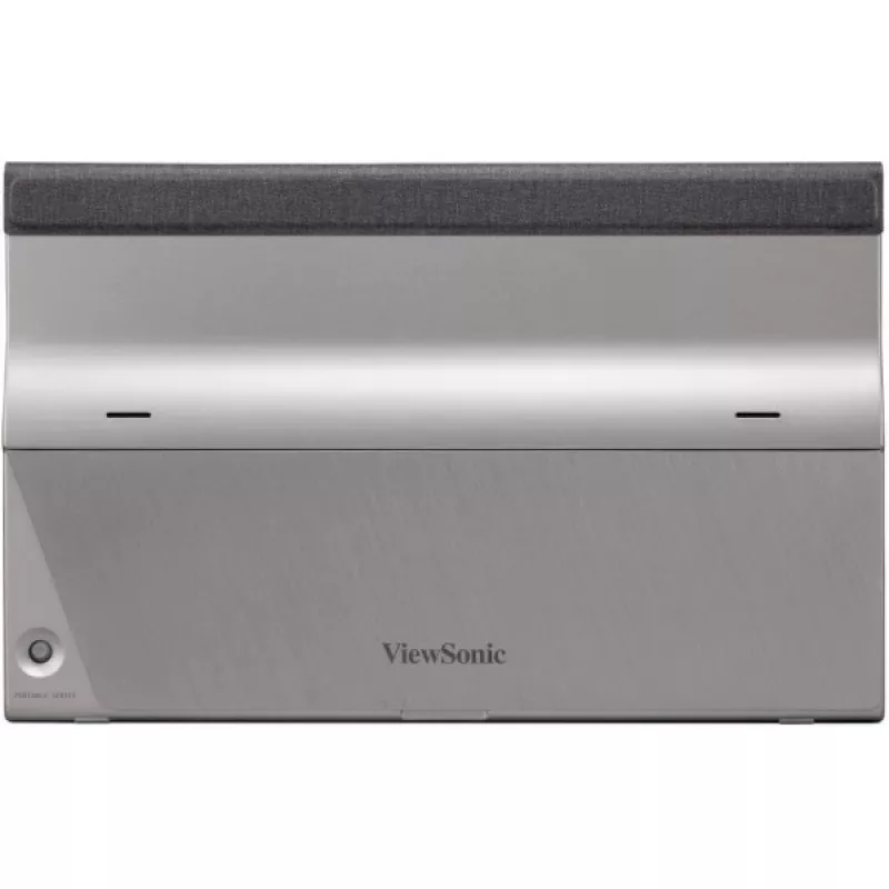 Viewsonic TD1655 kompiuterio monitorius 39,6 cm (15,6 col.) 1920 x 1080 pikselių Full HD LED jutiklinis ekranas, kelių naudotojų, juodas, sidabrinis
