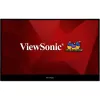 Viewsonic TD1655 kompiuterio monitorius 39,6 cm (15,6 col.) 1920 x 1080 pikselių Full HD LED jutiklinis ekranas, kelių naudotojų, juodas, sidabrinis