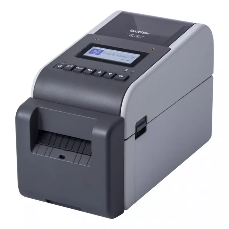 Brother TD-2350D203 etikečių spausdintuvas tiesioginis terminis 203 x 203 DPI 152 mm/sek. laidinis ir belaidis Ethernet LAN Wi-Fi Bluetooth